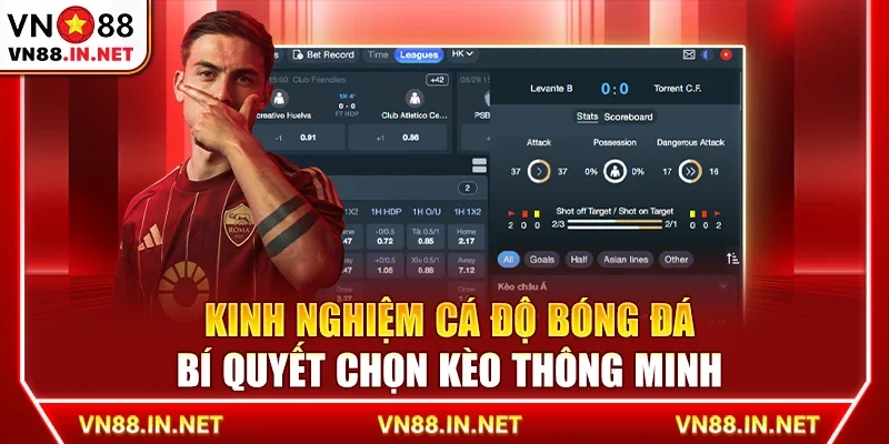 Kinh nghiệm cá độ bóng đá – Bí quyết chọn kèo thông minh